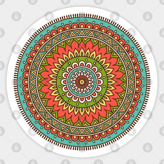 Mandala Sticker by TambuStore